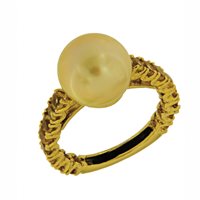 Anello Fiorini Donna in Oro giallo Perla 055061110500AE-16 - 055061110500AE-16